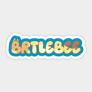 big doll Brtlebee Dogs Sticker